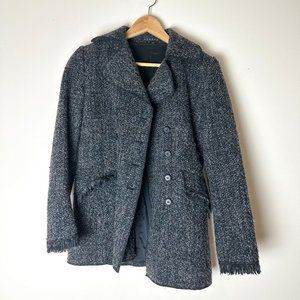 Theory Wool Blend Pea Coat